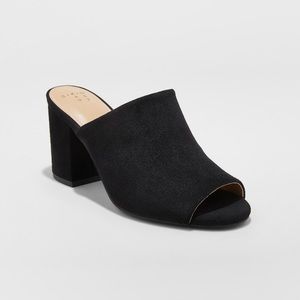 Block Heel Mules